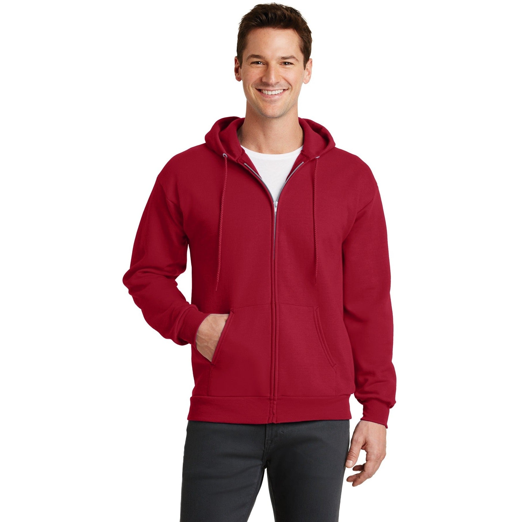 Port & Company-Port & Company® - Core Fleece Full-Zip Hooded Sweatshirt. PC78ZH-MedTech-23